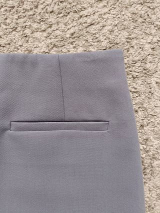 Falda-pantalón azul Zara