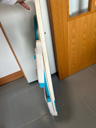 Bañera Plegable Bebé Azul y Blanca
