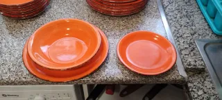 Vajilla Quid Cerámica Naranja