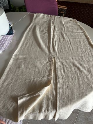 Vestido de encaje y algodón Pequeñas manchitas