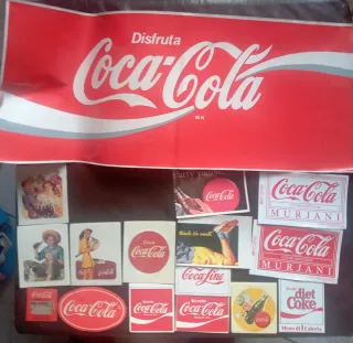 Lotto Adesivi Coca-Cola Vintage