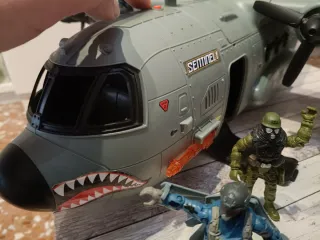 Avión Hércules Gigante 80cm con Sonido