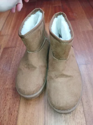 Botas de ante forradas talla 40