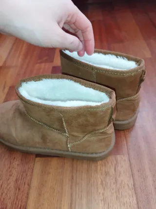 Botas de ante forradas talla 40