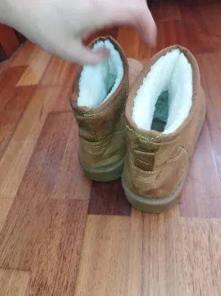 Botas de ante forradas talla 40