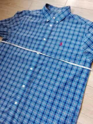 Camicia a quadri Ralph Lauren XL (18-20) bimbo