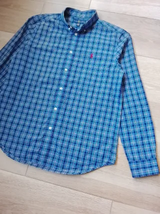 Camicia a quadri Ralph Lauren XL (18-20) bimbo