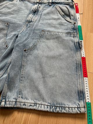 Bermuda vaquera carpintero