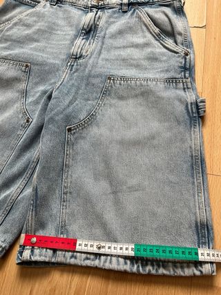 Bermuda vaquera carpintero