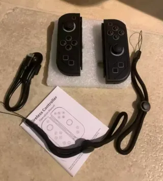 Mandos Nintendo Switch con Cuerdas y Cable