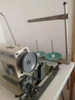 Máquina de coser industrial doble arrastre FOMAX