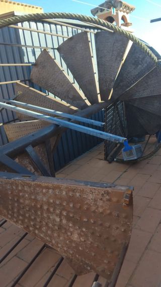 Escalera Caracol Metálica Exterior