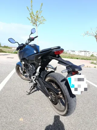 Honda CB125R Azul/Plata