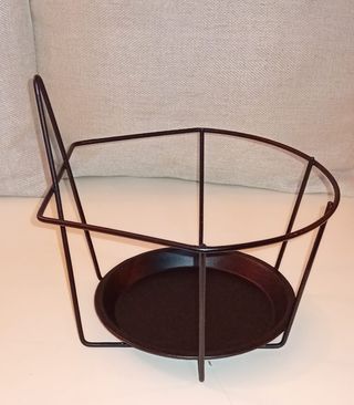 Soportes para macetas de hierro para balcón