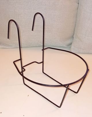 Soportes para macetas de hierro para balcón