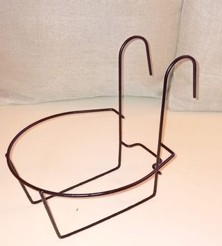 Soportes para macetas de hierro para balcón