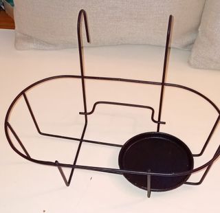 Soportes para macetas de hierro para balcón