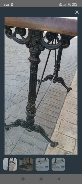 4 Tavoli da Bar Rettangolari