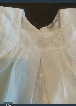 Vestido ceremonia 18 meses