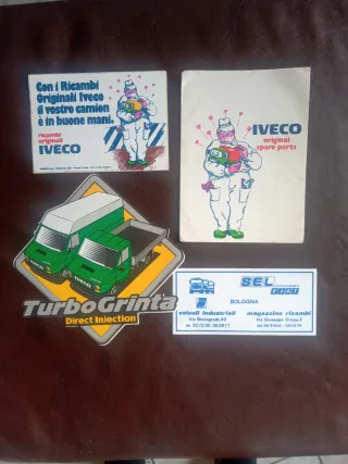 Adesivi Iveco Turbo Grinta vintage