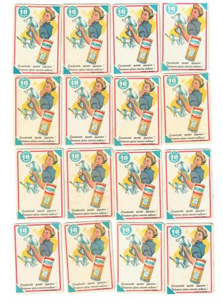 LOTTO N. 35 FIGURINE MIRALANZA SERIE MASSAIA