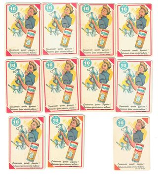 LOTTO N. 35 FIGURINE MIRALANZA SERIE MASSAIA