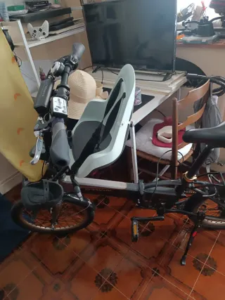 Asiento bici niño/a hasta 3 años