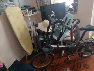 Asiento bici niño/a hasta 3 años