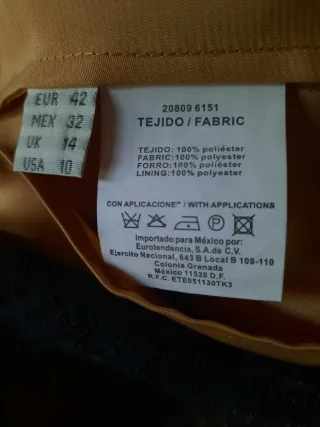 Roberto Verino Blusa Encaje Beige/Negro Talla 42