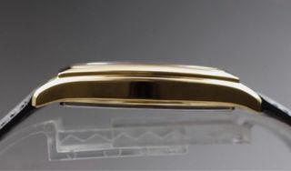 Reloj Seiko de oro vintage estilo tank cartier