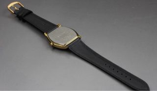 Reloj Seiko de oro vintage estilo tank cartier