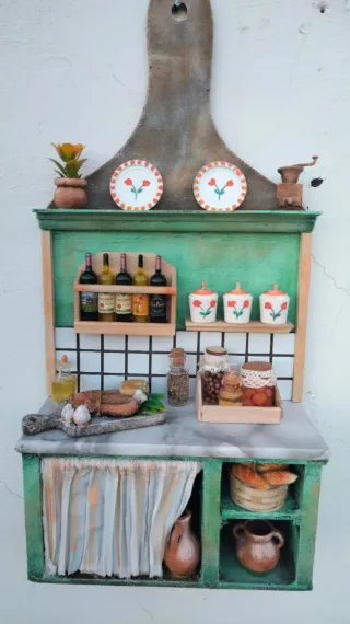 Tagliere decorato a mano