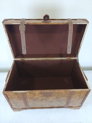 Baúl Vintage Decorativo (62x40x35)