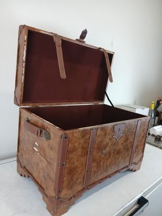 Baúl Vintage Decorativo (62x40x35)