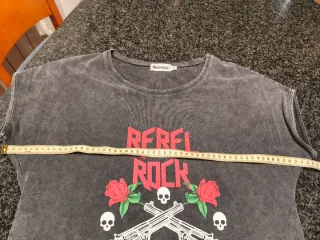 Camiseta Animosa gris mujer