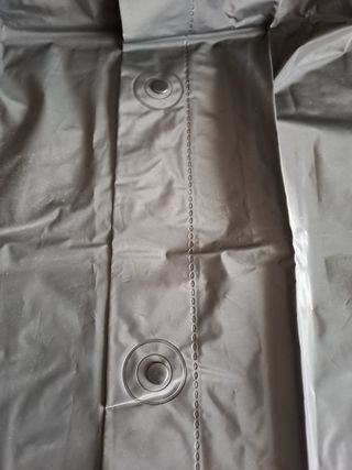 Impermeabile cerato nero