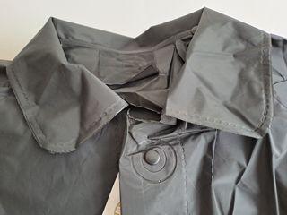 Impermeabile cerato nero