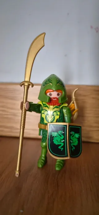 Ejército Playmobil Dragones Verdes