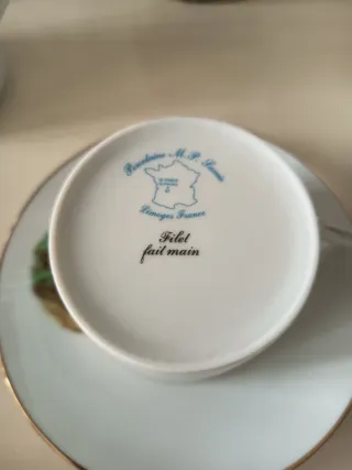 Juego de porcelana Limoges