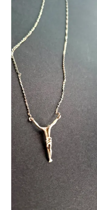 Cristo Dalí de Plata