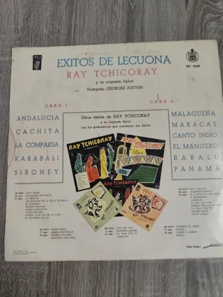 Vinilo Éxitos de Lecuona - Ray Tchicoray