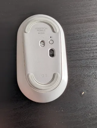 Ratón Logitech Pebble M350 Blanco
