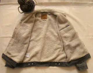 Chaqueta Levi's Original Gris Forrada