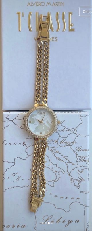Orologio Alviero Martini 1ª Classe Oro Bianco