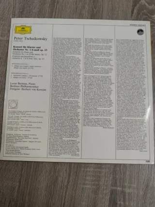 Vinilo Tchaikovsky: Concierto Piano 1 Karajan