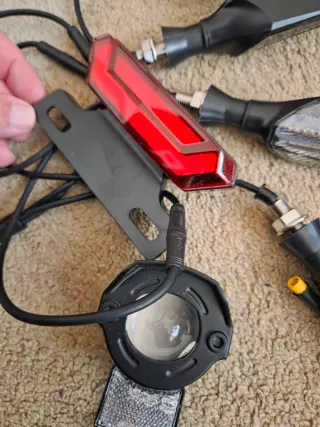 Luces Señal Bicicleta Eléctrica