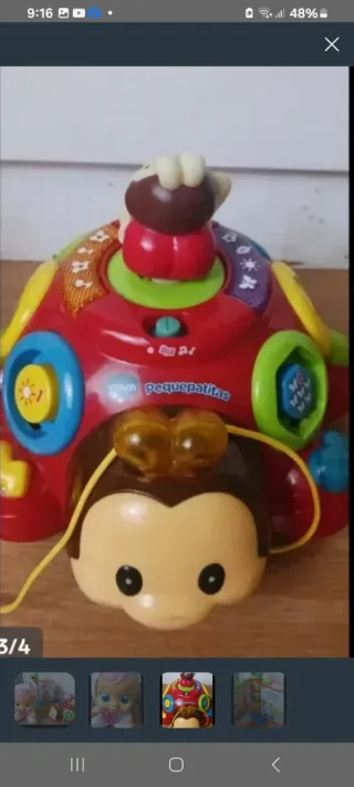 Lote: Muñeco, Tortuga y Cancionero