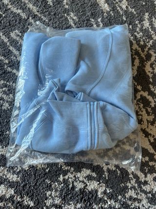 Tuta intera Jordan Brooklyn Fleece Azzurro