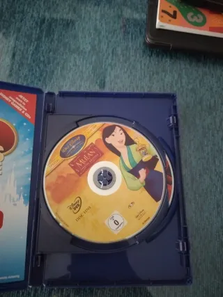 DVD Mulan Edición Especial alemán, inglés, español