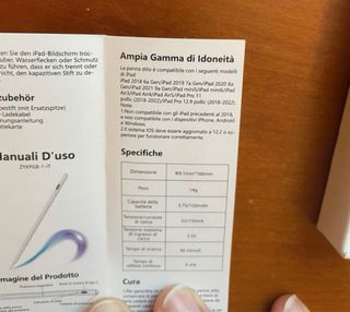 Tablet Devo T12 con penna grafica